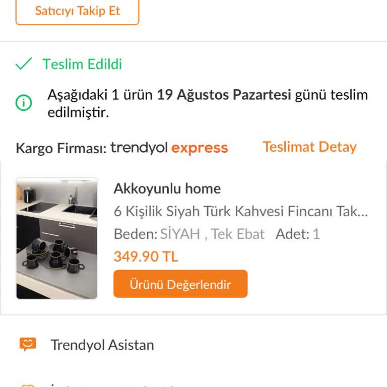 Trendyol Siparişimde Yaşadığım Sorun Ve Ücret İadesi Talebi