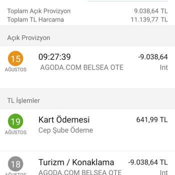 Agoda 2 Kez Çekim Yapması