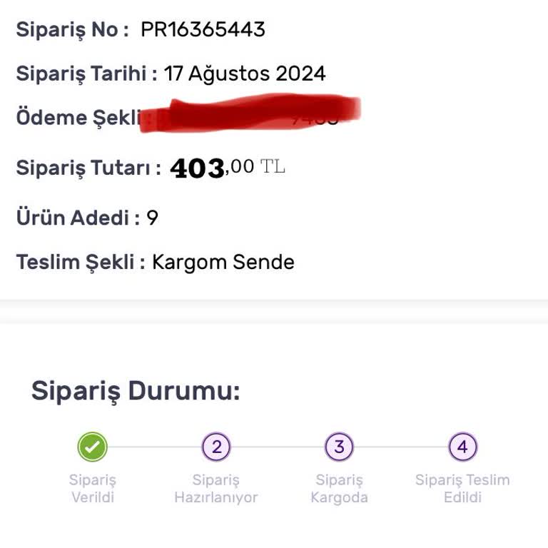 Gratis Siparişim Gelmiyor Kargo Çok Yavaş
