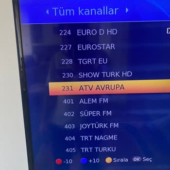 Digiturk Eksik Kanal Problemi