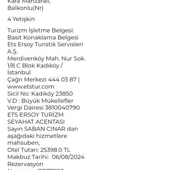 ETS Yüksek Fiyatlandırma