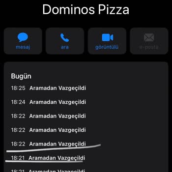 Domino's Pizza Çalışan Üslup Ve Tavır