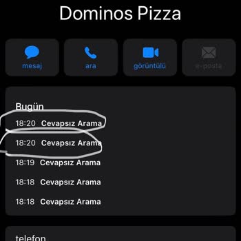 Domino's Pizza Çalışan Üslup Ve Tavır