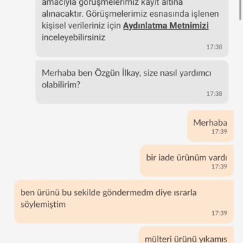 Dolap Sorumsuz Müşteri Temsilcisi Ekibi