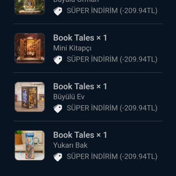 Nooktales (Book Tales) Nook Tales Ten Aldığım Ürünler Tarafıma Gönderilmedi!