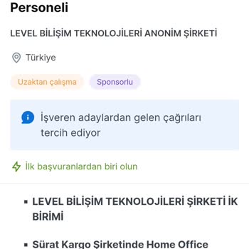 Sahte İş İlanı Nedeniyle Maddi Kayıp Ve Kimlik Bilgisi Güvenliği