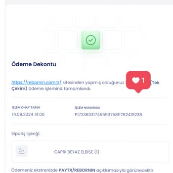 Rebornin Siparişim Gelmedi