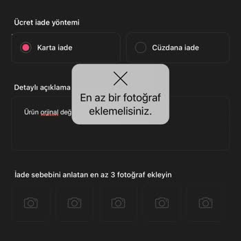 Gardrops Sitesi Eksik Destek