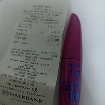 Golden Rose Mega Volume Maskara İade