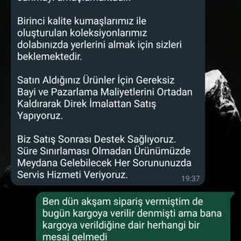Aysima.butigim (Instagram) EFT/Havale İle Ödeme Yapılan Sipariş Gönderilmedi