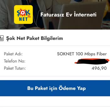 Şok Net Ani Artan Tarife Ücreti