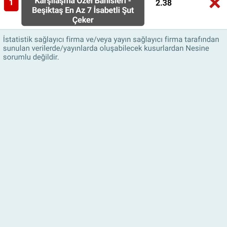 Nesine Kupon Bedeli İadesi