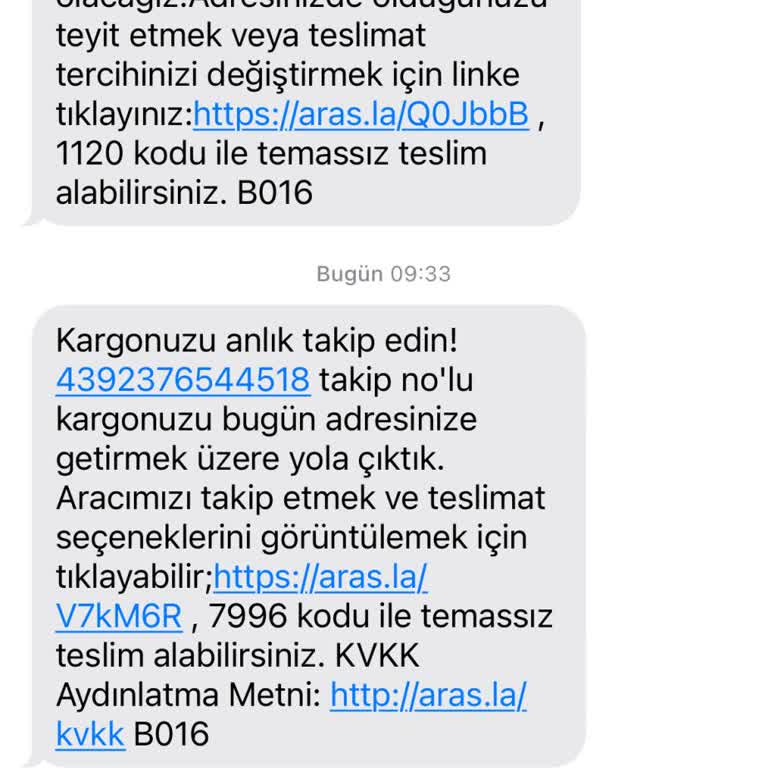 Aras Kargo Okyanus Şube Sorunları
