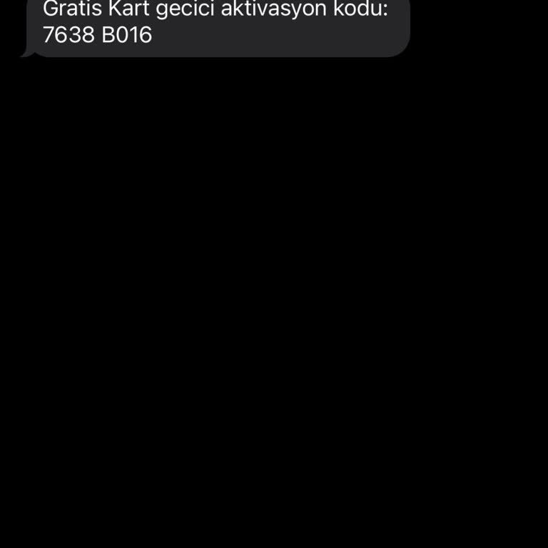 Gratis Kart Aktivasyon Kodu