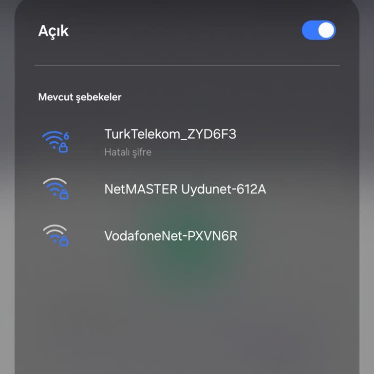 ZyXEL Modem Wi-Fi'de Hatalı Şifre Sorunu