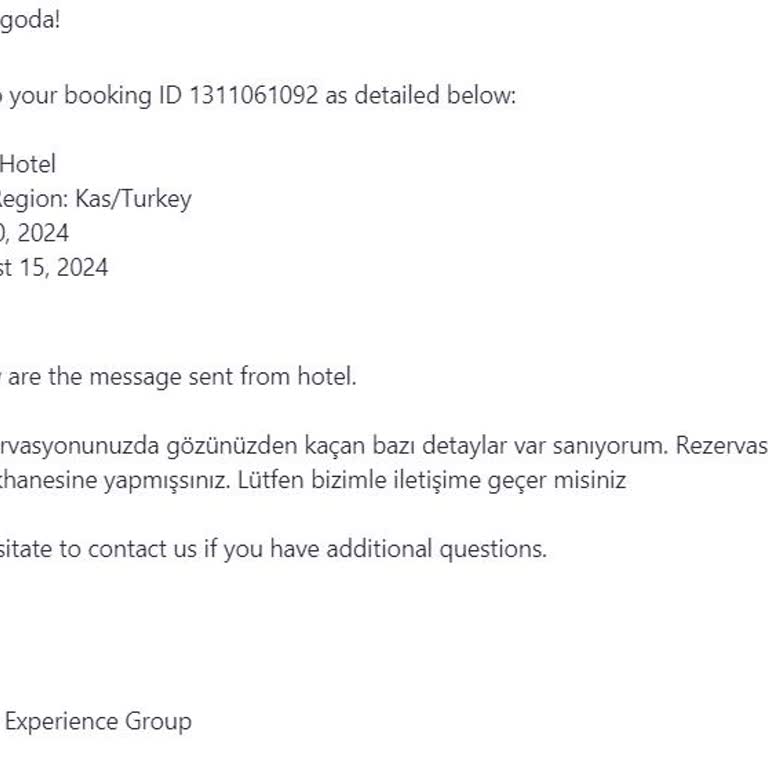 Agoda Tarafından Mağdur Edildim Ve Ulaşamadım