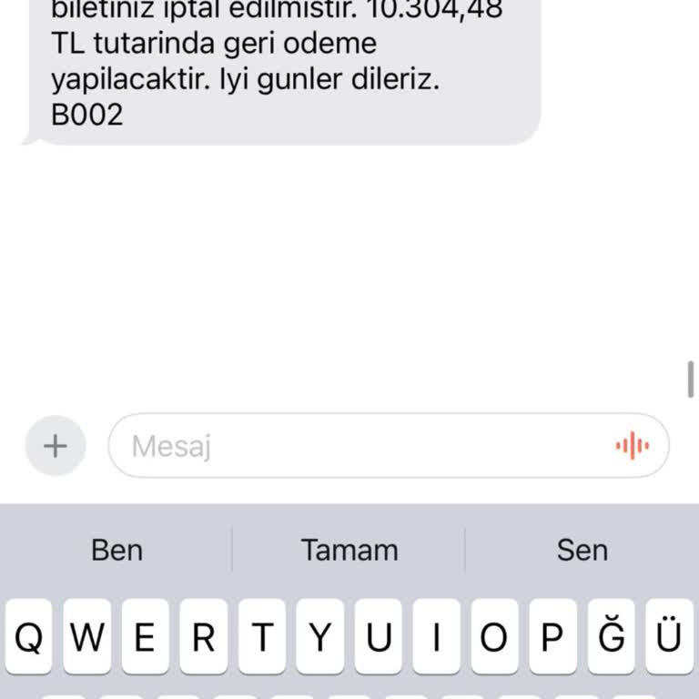 Obilet Ücret İadesini Yapmıyor