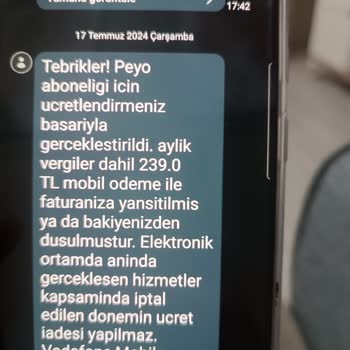 Yanlışlıkla Aktif Edilen Dijital Abonelikler ve Yüksek Fatura