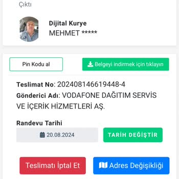 Dijital Kurye Yeni Aldığım Hattımı Getirmiyor Müşteri Temsilcisi Yok