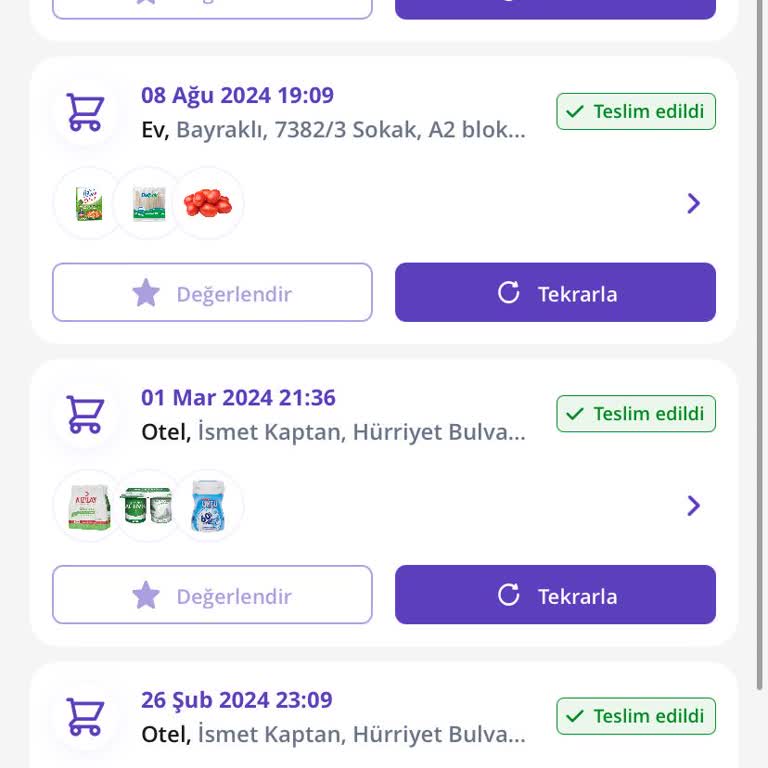 Getir Siparişimi Yalan Beyan İle İptal Ettiler