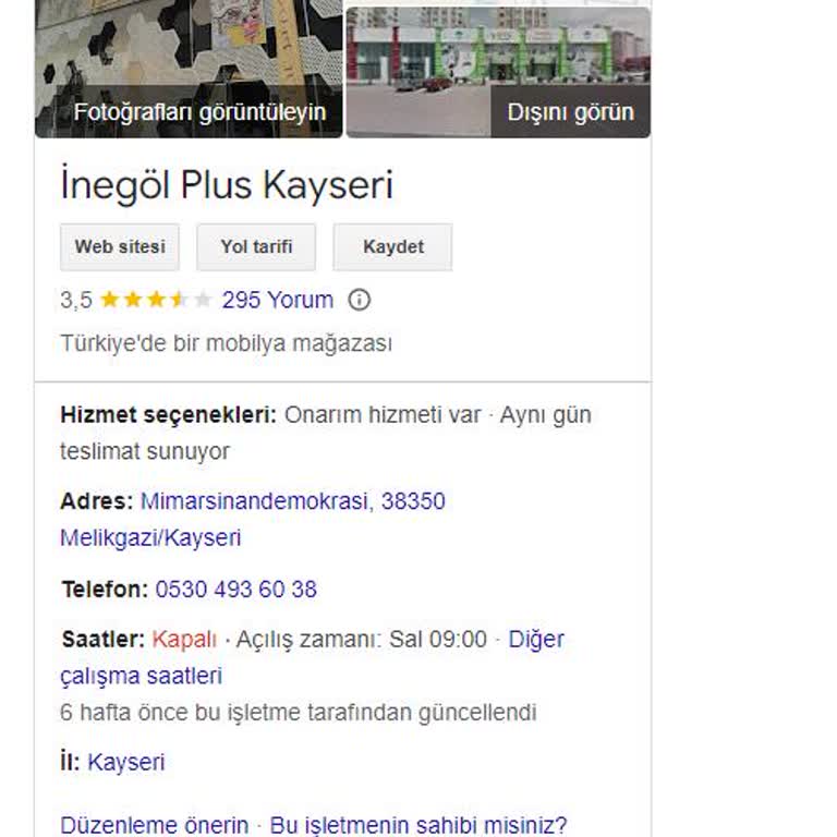 İnegöl Plus Mobilya Teslim Edilmeyen Ürünler Ve Yanıltıcı Bilgilendirme