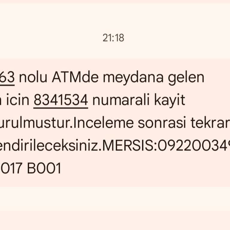 VakıfBank ATM'si Yatırmaya Çalıştığım Parayı Yuttu