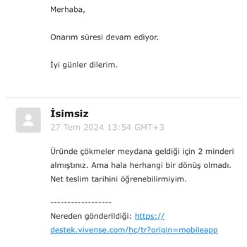 50 Gündür Tamir Edilemeyen Minderler Ve Ulaşılamaz Vivense Firması