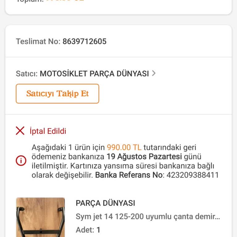 Trendyol'da Kargolama Ve İade Süreci Sorunu