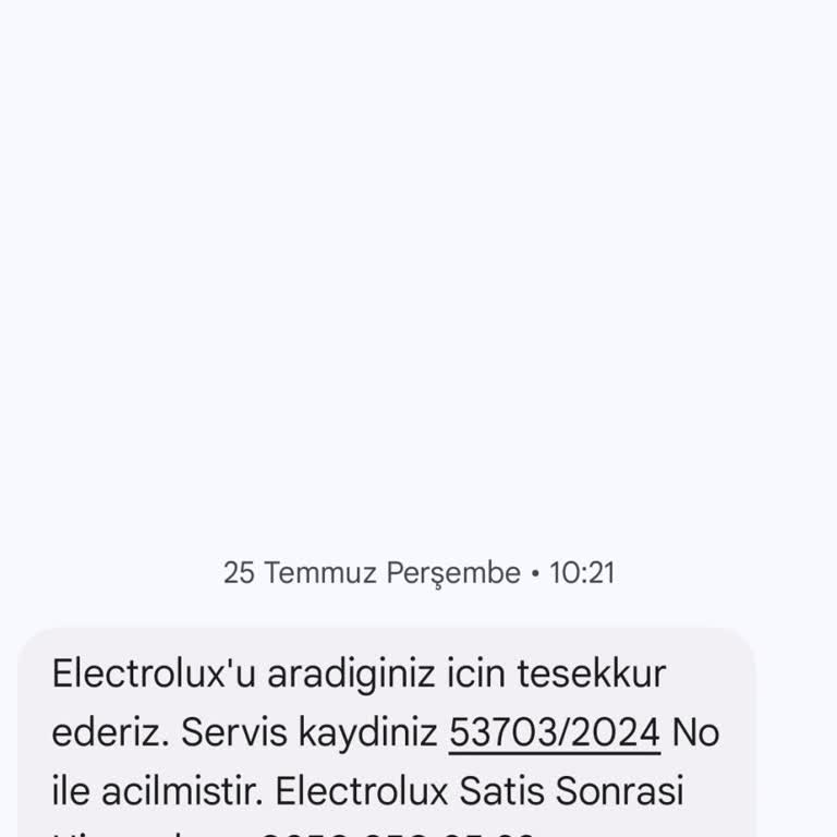 Electrolux Süpürgenin Bir Türlü Gelmeyen Parçası