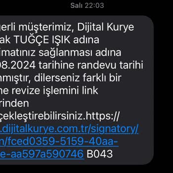 Dijital Kurye Kargo Gecikme Şikayeti