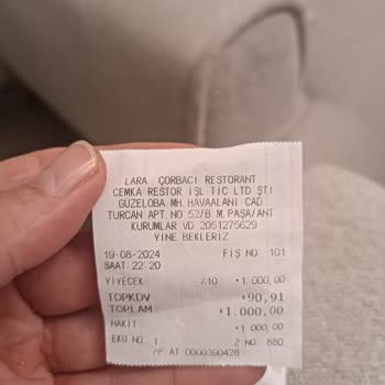 Lara Çorbacısı Haksız Kazanç