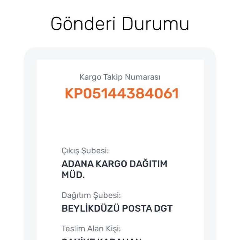 Trendyol PTT Beylikdüzü Kargo Teslim Etmediği Halde Ettim Deyip Ürünü Vermiyor