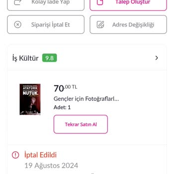 Pazarama Uygulamasında İndirim Çekinin Geçersiz Sayılması