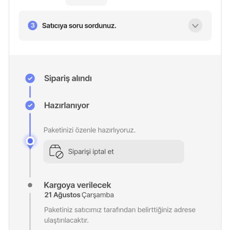 Hepsiburada-Evidea Sipariş İptal Problemi