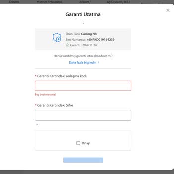 Asus Bilgisayar Yenilenmiş Aldığım Ürünün Garantisini Faturaya Göre Güncellemiyor