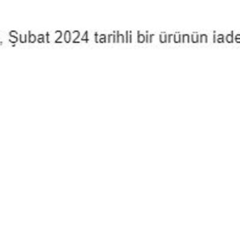 Samm Teknoloji Samm Market Ayıplı Ürün İade Hakkım Değerlendirilmiyor