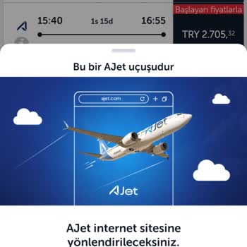 THY Mağduriyeti! Anadolu Jet Açık Biletini Ajet'te Kullanamıyorum!