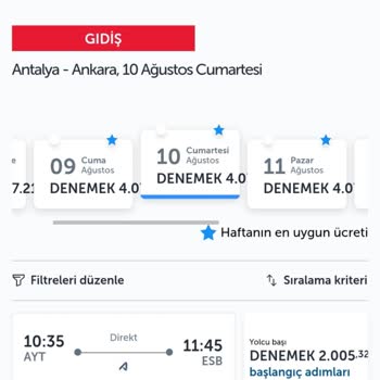 THY Mağduriyeti! Anadolu Jet Açık Biletini Ajet'te Kullanamıyorum!