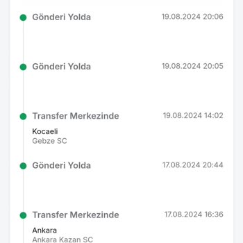 Trendyol Express Kargo 12.08.2024 Tarihinden Be
