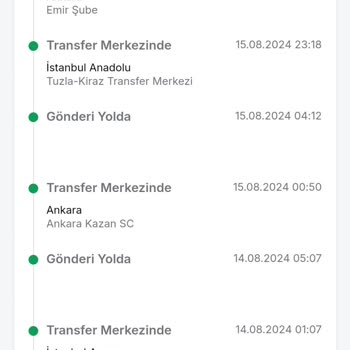 Trendyol Express Kargo 12.08.2024 Tarihinden Be