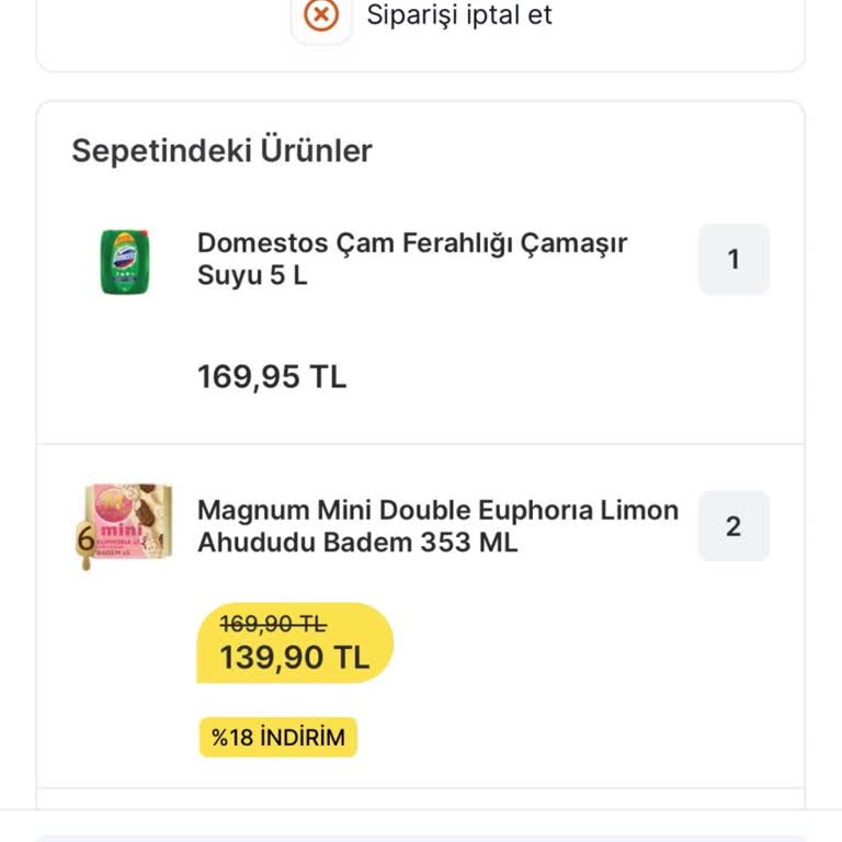 Migros Sanal Market Sipariş Ertelenmesi