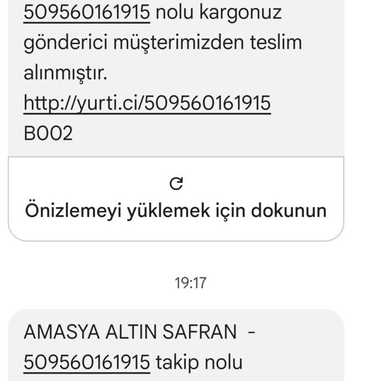 Yurtiçi Kargo Kargo Sevkiyatı İptali