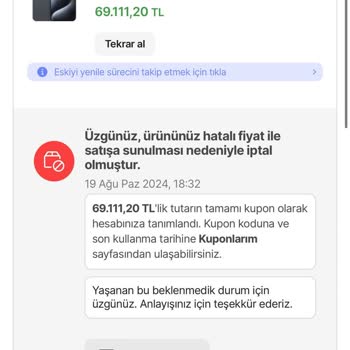 Hepsiburada Mağdur Etmeye Devam Ediyor