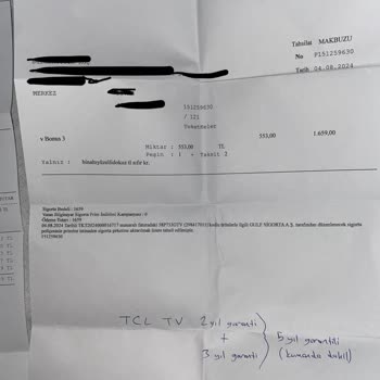 Vatan Bilgisayar Sattığı TCL Marka Ayıplı TV’yi İade Almıyor