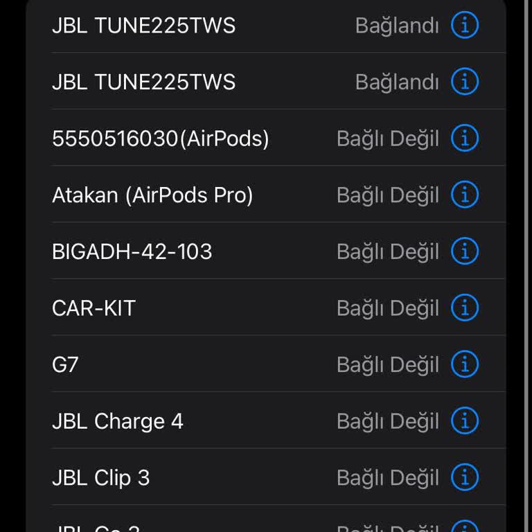 JBL Tune 225 TWS Kulaklık Bağlantı Sorunu
