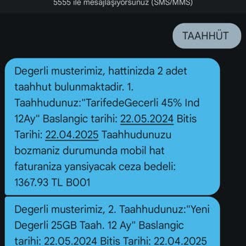 Türk Telekom 2 Li Taahhüt