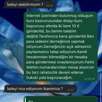 bursveriyoruz.com Burs Vaadiyle Kişisel Bilgi İstismarı Şikayeti