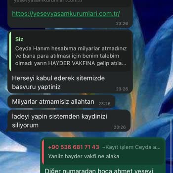 bursveriyoruz.com Burs Vaadiyle Kişisel Bilgi İstismarı Şikayeti