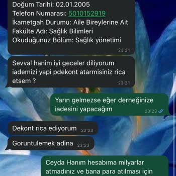 bursveriyoruz.com Burs Vaadiyle Kişisel Bilgi İstismarı Şikayeti