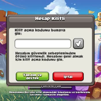 Supercell Hesap Kilidi Sorunu Clash Of Clans
